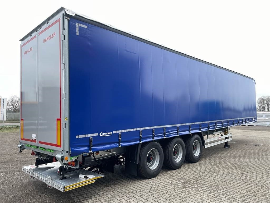 Hangler 3-aks Hævetag + Foldeslæde lift - Тентований напівпричіп: фото 2 Hangler 3-aks Hævetag + Foldeslæde lift - Тентований напівпричіп: фото 2