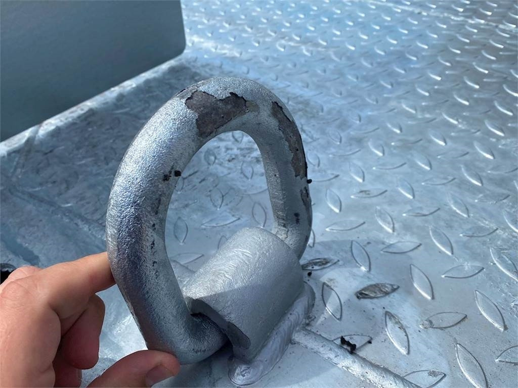 Низькорамна платформа причіп Hangler 3-aks, Hydraulisk ramper, Galvaniseret.: фото 9