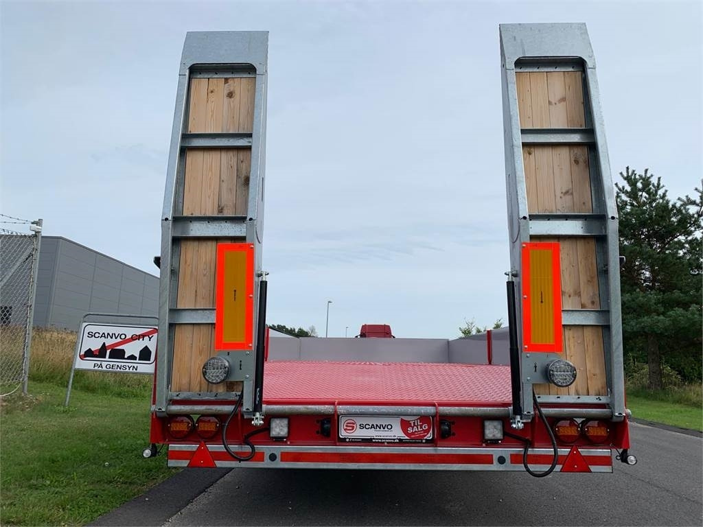 Низькорамна платформа причіп Hangler TPS-H 140 2 akslet kærre med ramper: фото 11