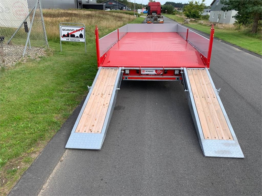 Низькорамна платформа причіп Hangler TPS-H 140 2 akslet kærre med ramper: фото 12