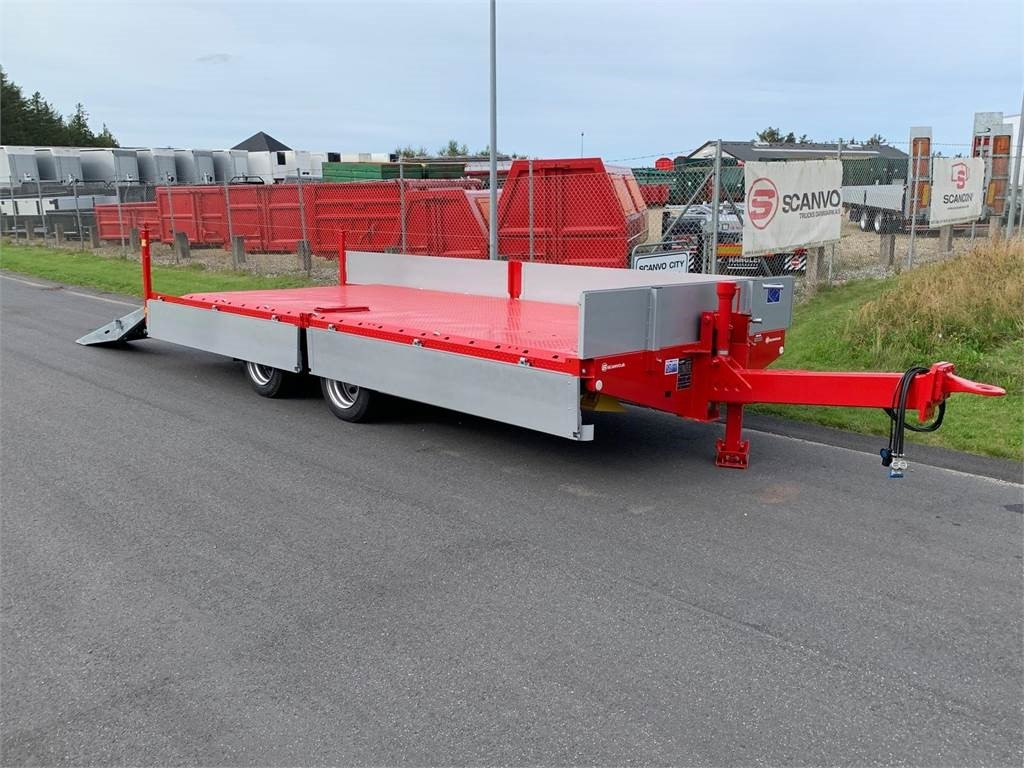 Hangler TPS-H 140 2 akslet kærre med ramper - Низькорамна платформа причіп: фото 4 Hangler TPS-H 140 2 akslet kærre med ramper - Низькорамна платформа причіп: фото 4