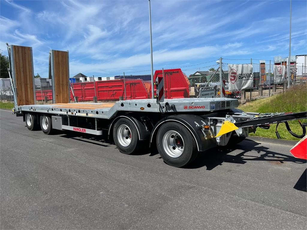 Hangler VTS-H 400 4 akslet - 2 delt ramper  - Низькорамна платформа причіп: фото 2 Hangler VTS-H 400 4 akslet - 2 delt ramper  - Низькорамна платформа причіп: фото 2