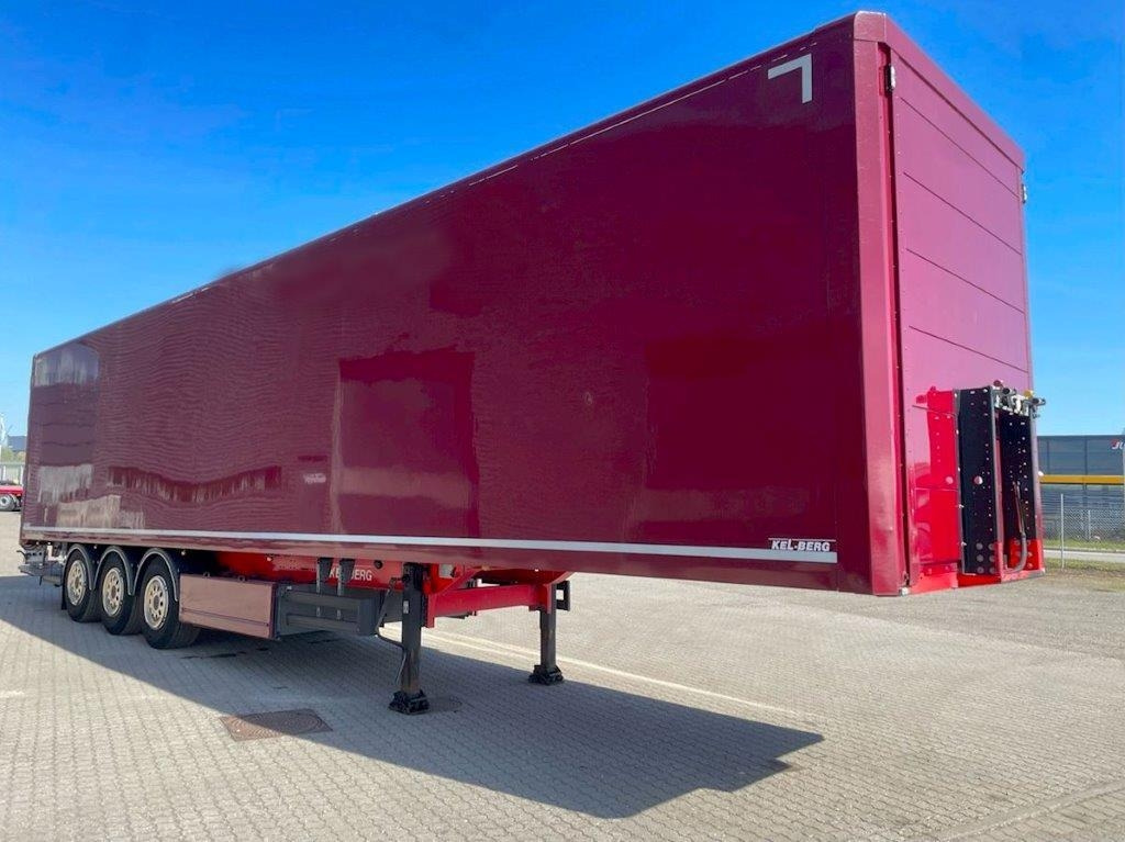 Kel-Berg 3-aks med folde-slædelift - Закритий кузов напівпричіп: фото 2 Kel-Berg 3-aks med folde-slædelift - Закритий кузов напівпричіп: фото 2