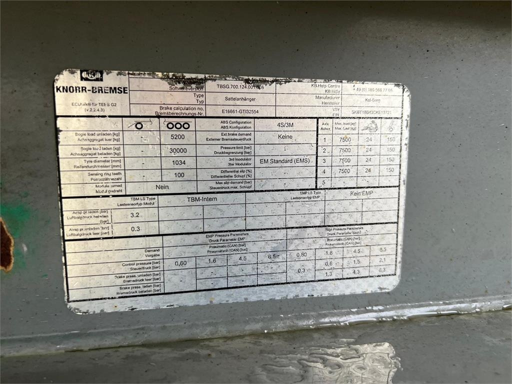 Kel-Berg 36m3 - Самоскид напівпричіп: фото 3 Kel-Berg 36m3 - Самоскид напівпричіп: фото 3