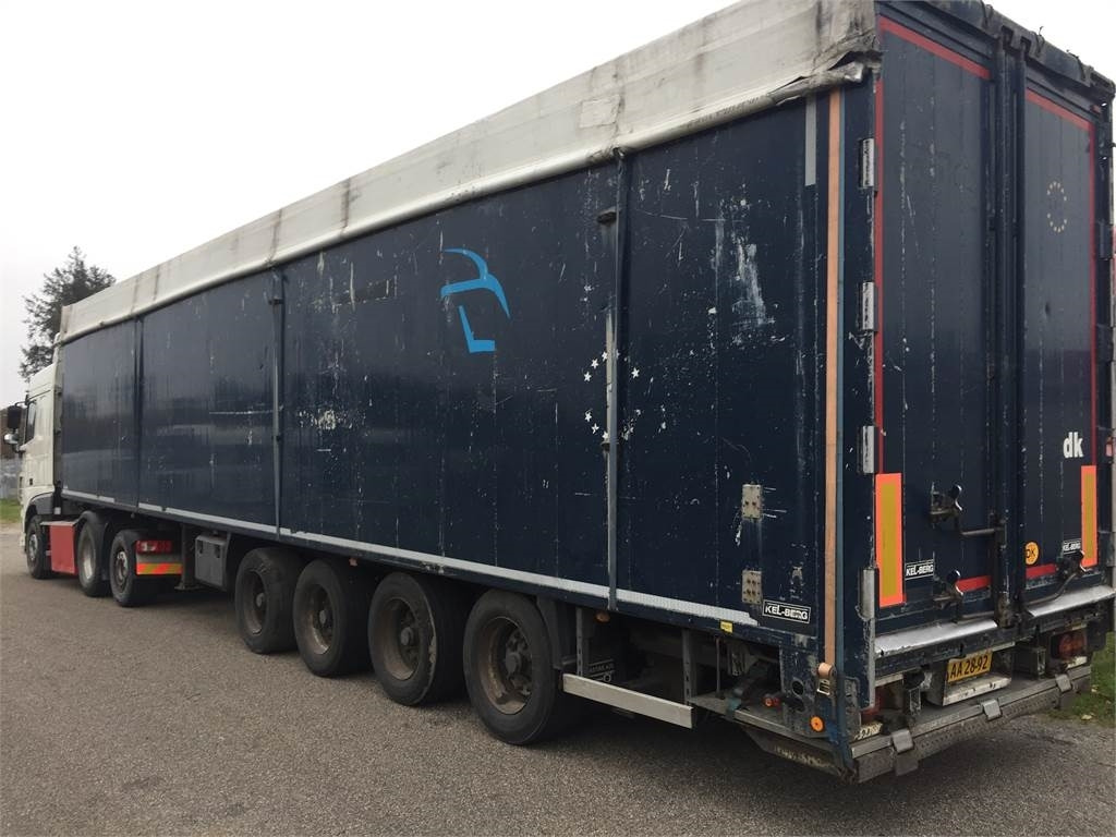 Kel-Berg 92m3 alu kasse + folde-slæde lift - З рухомою підлогою напівпричіп: фото 2 Kel-Berg 92m3 alu kasse + folde-slæde lift - З рухомою підлогою напівпричіп: фото 2
