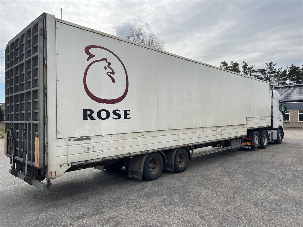 Leci 13,6 mtr. box læsserampe - Закритий кузов напівпричіп: фото 5 Leci 13,6 mtr. box læsserampe - Закритий кузов напівпричіп: фото 5