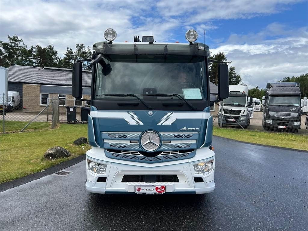 Mercedes-Benz Antos 2540 L - Hiab 232E5 kran - Скіповий навантажувач вантажівка: фото 4 Mercedes-Benz Antos 2540 L - Hiab 232E5 kran - Скіповий навантажувач вантажівка: фото 4