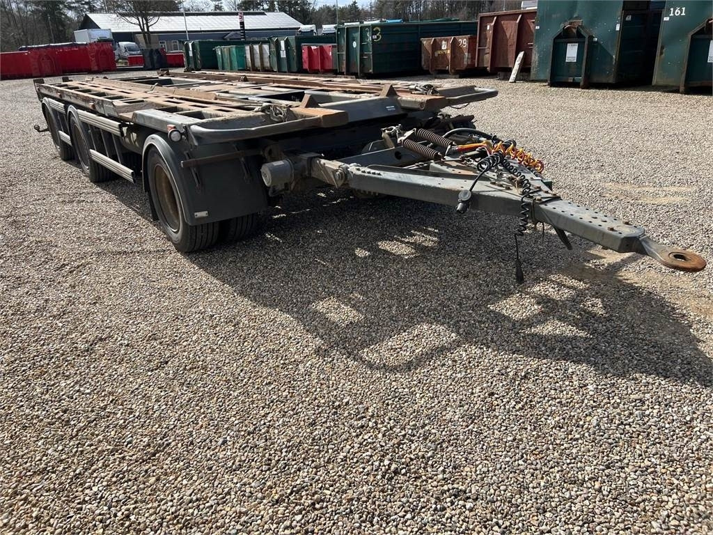 Nopa PTC240 24 ton - 6,5 mtr - 7,0 mtr container - Причіп мультиліфт/ Бункеровоз: фото 1 Nopa PTC240 24 ton - 6,5 mtr - 7,0 mtr container - Причіп мультиліфт/ Бункеровоз: фото 1