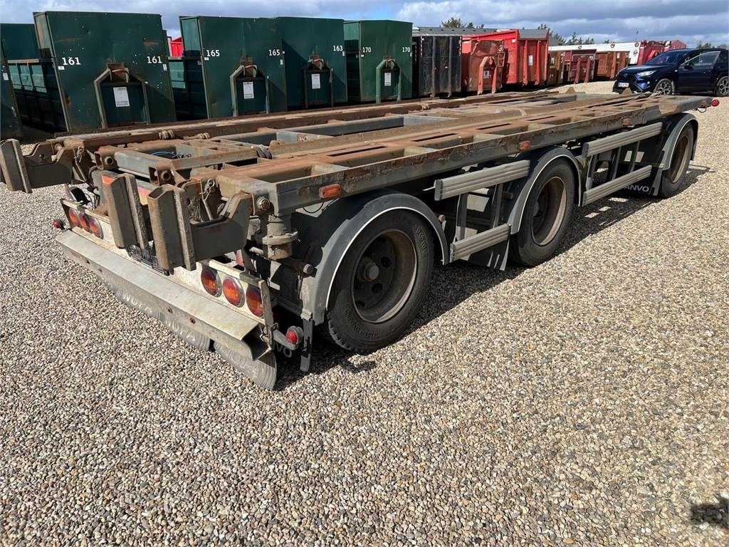 Nopa PTC240 24 ton - 6,5 mtr - 7,0 mtr container - Причіп мультиліфт/ Бункеровоз: фото 3 Nopa PTC240 24 ton - 6,5 mtr - 7,0 mtr container - Причіп мультиліфт/ Бункеровоз: фото 3