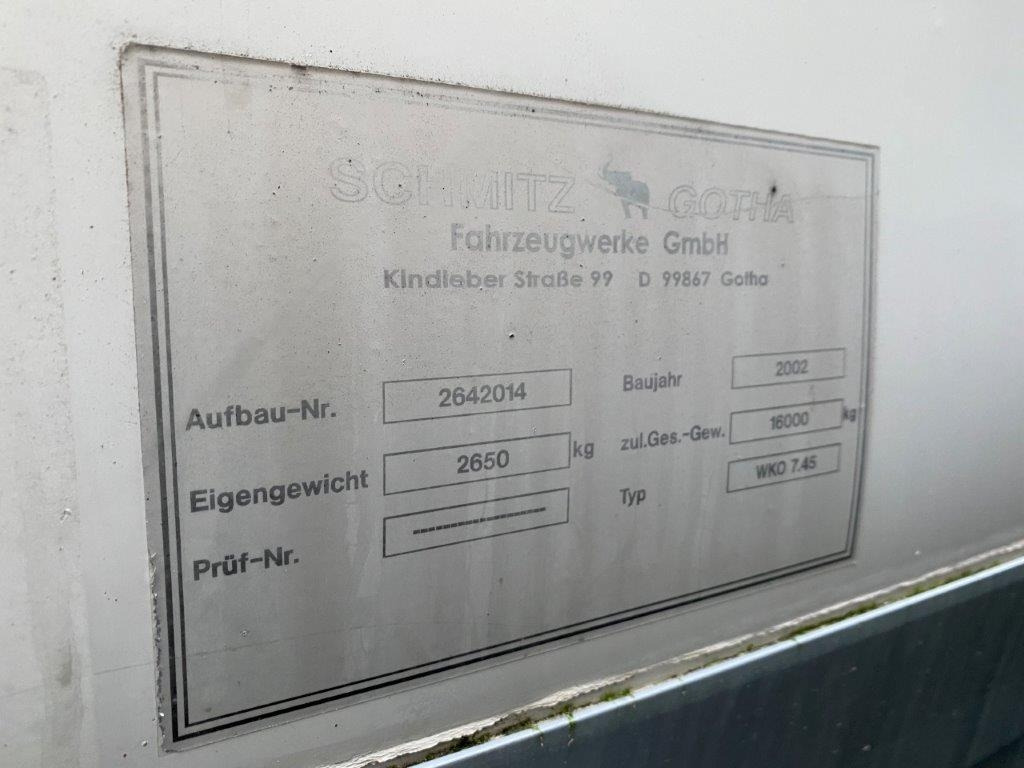 Кузов - фургон Schmitz WKO 7450 mm veksellad: фото 23 Кузов - фургон Schmitz WKO 7450 mm veksellad: фото 23