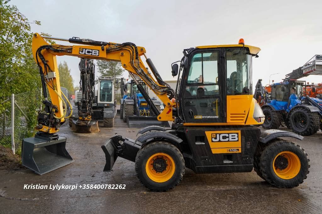 JCB 110W Hydradig PYÖRITTÄJÄLLÄ - Колісний екскаватор: фото 1 JCB 110W Hydradig PYÖRITTÄJÄLLÄ - Колісний екскаватор: фото 1