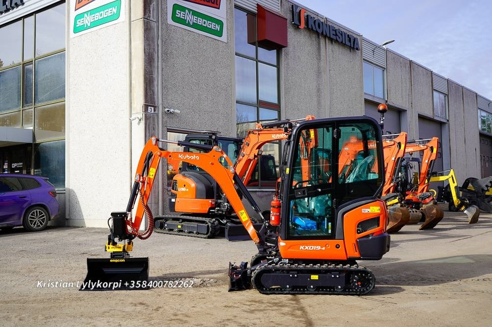 Kubota KX019-4 ENGCON EC02 BASIC - Міні-екскаватор: фото 1 Kubota KX019-4 ENGCON EC02 BASIC - Міні-екскаватор: фото 1