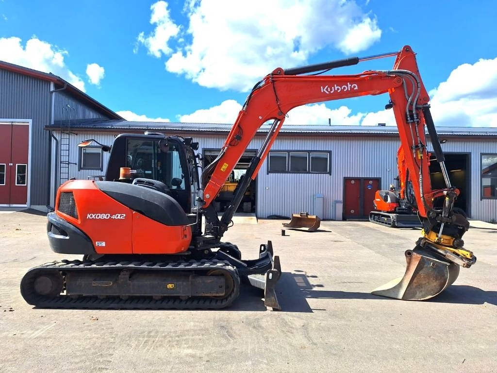Kubota KX080-4a2 PYÖRITTÄJÄLLÄ - Міні-екскаватор: фото 4 Kubota KX080-4a2 PYÖRITTÄJÄLLÄ - Міні-екскаватор: фото 4