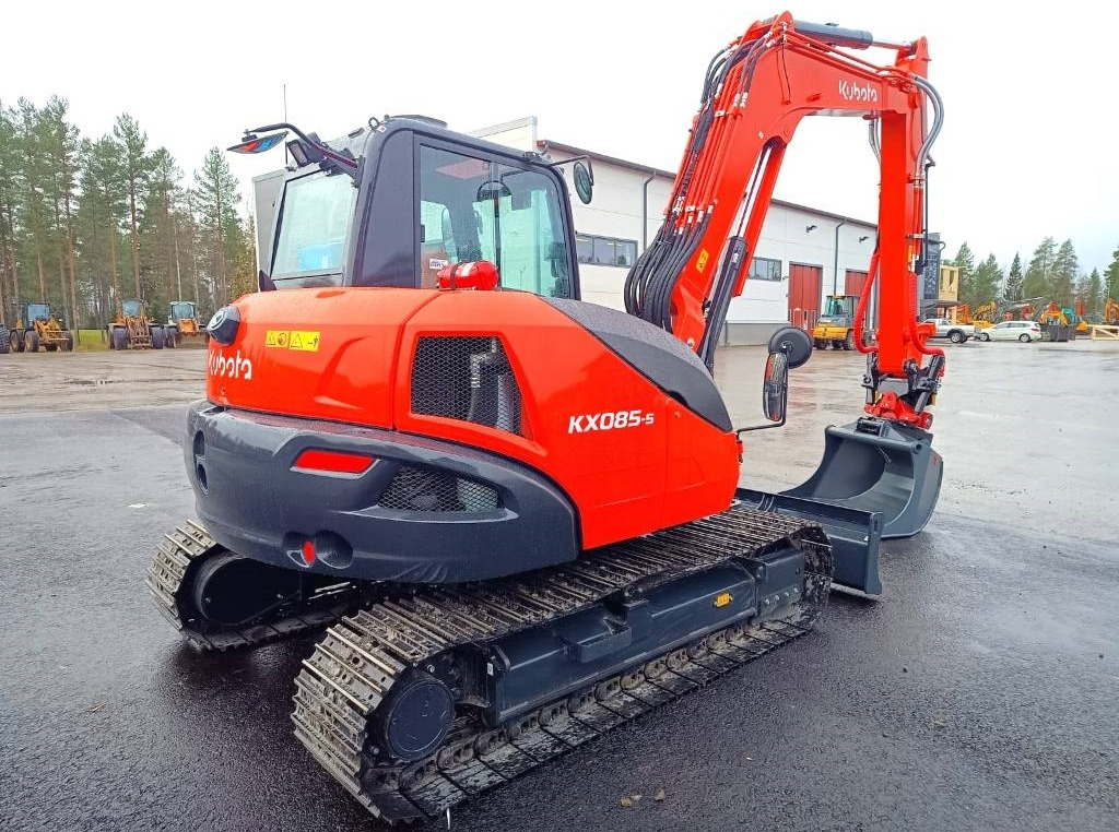 Kubota KX085-5 -UUTUUS- KMÄKI/PIRKKALA/TUUSULA - Міні-екскаватор: фото 5 Kubota KX085-5 -UUTUUS- KMÄKI/PIRKKALA/TUUSULA - Міні-екскаватор: фото 5