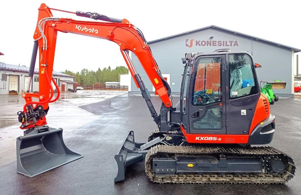 Kubota KX085-5 -UUTUUS- KMÄKI/PIRKKALA/TUUSULA - Міні-екскаватор: фото 1 Kubota KX085-5 -UUTUUS- KMÄKI/PIRKKALA/TUUSULA - Міні-екскаватор: фото 1
