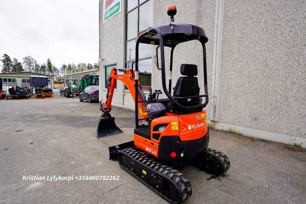 Kubota U17-3a EX-DEMO - Міні-екскаватор: фото 2 Kubota U17-3a EX-DEMO - Міні-екскаватор: фото 2