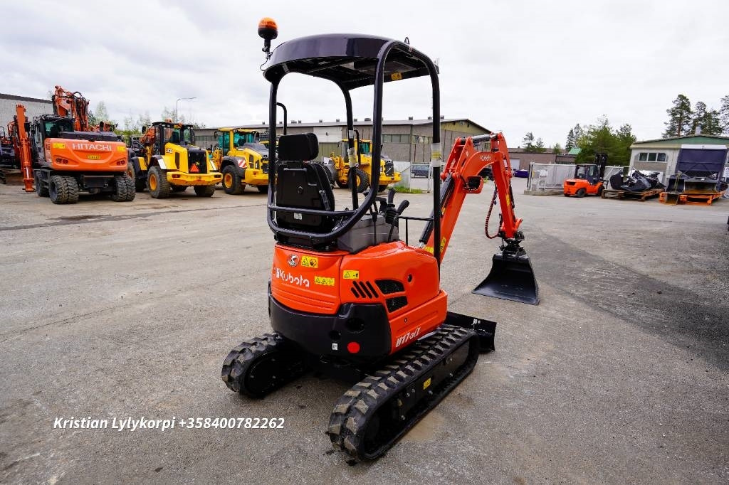 Kubota U17-3a EX-DEMO - Міні-екскаватор: фото 5 Kubota U17-3a EX-DEMO - Міні-екскаватор: фото 5