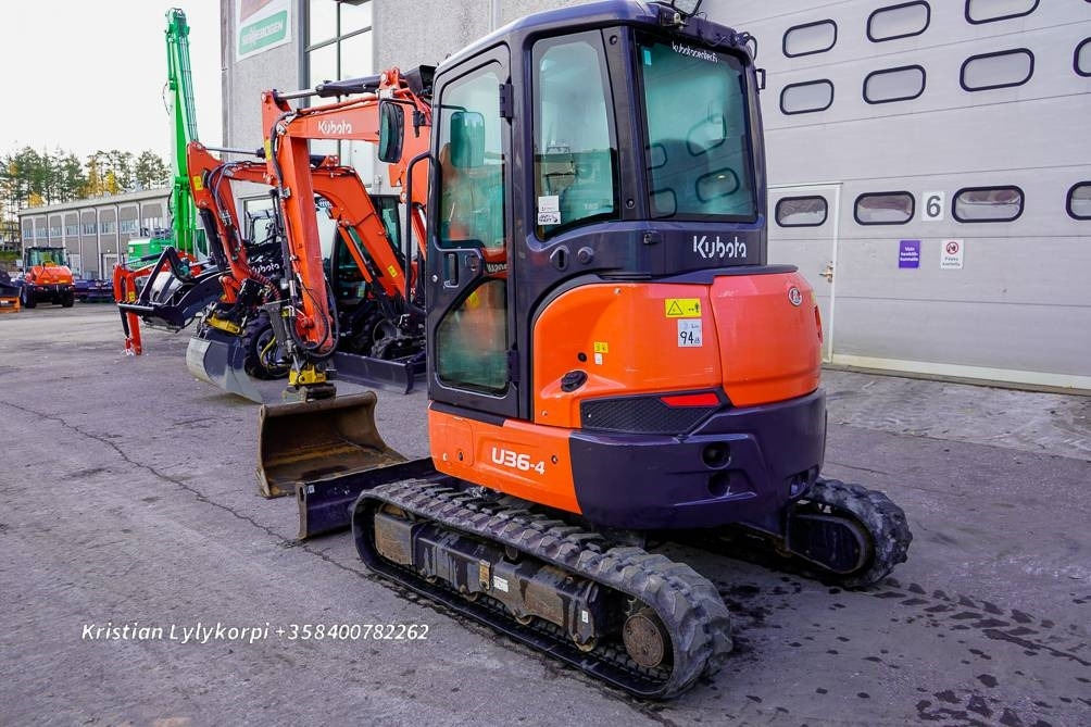 Kubota U36-4 ENGCONILLA  - Міні-екскаватор: фото 2 Kubota U36-4 ENGCONILLA  - Міні-екскаватор: фото 2