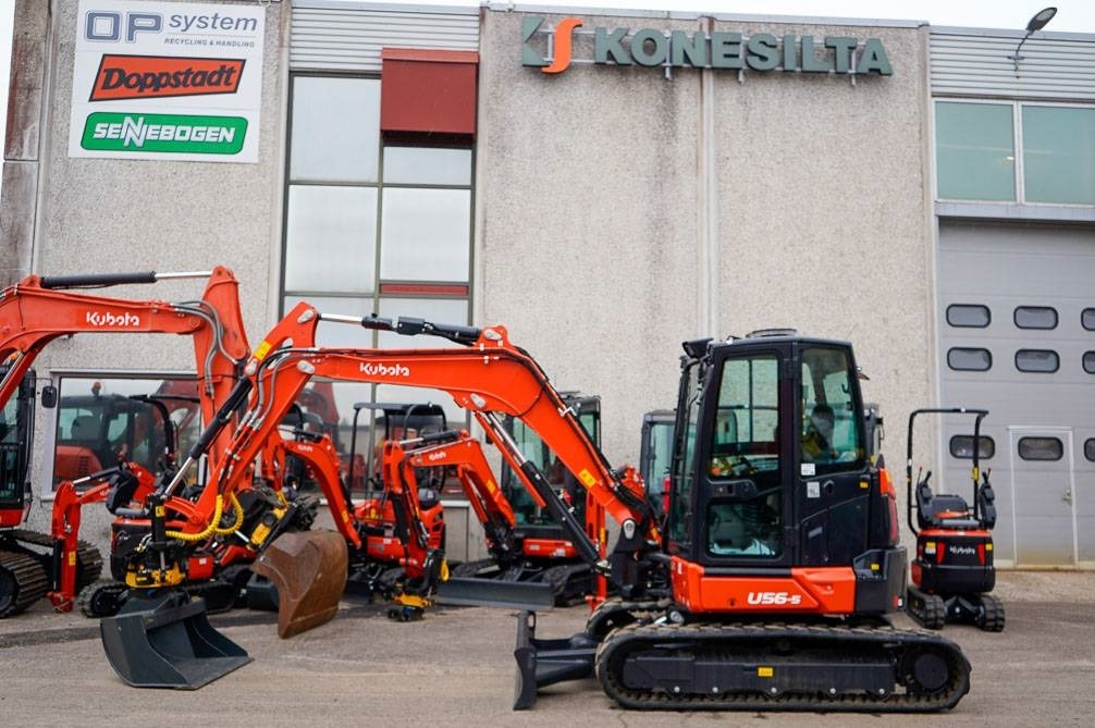 Kubota U56-5 VALMIIKSI VARUSTELTU - Міні-екскаватор: фото 1 Kubota U56-5 VALMIIKSI VARUSTELTU - Міні-екскаватор: фото 1