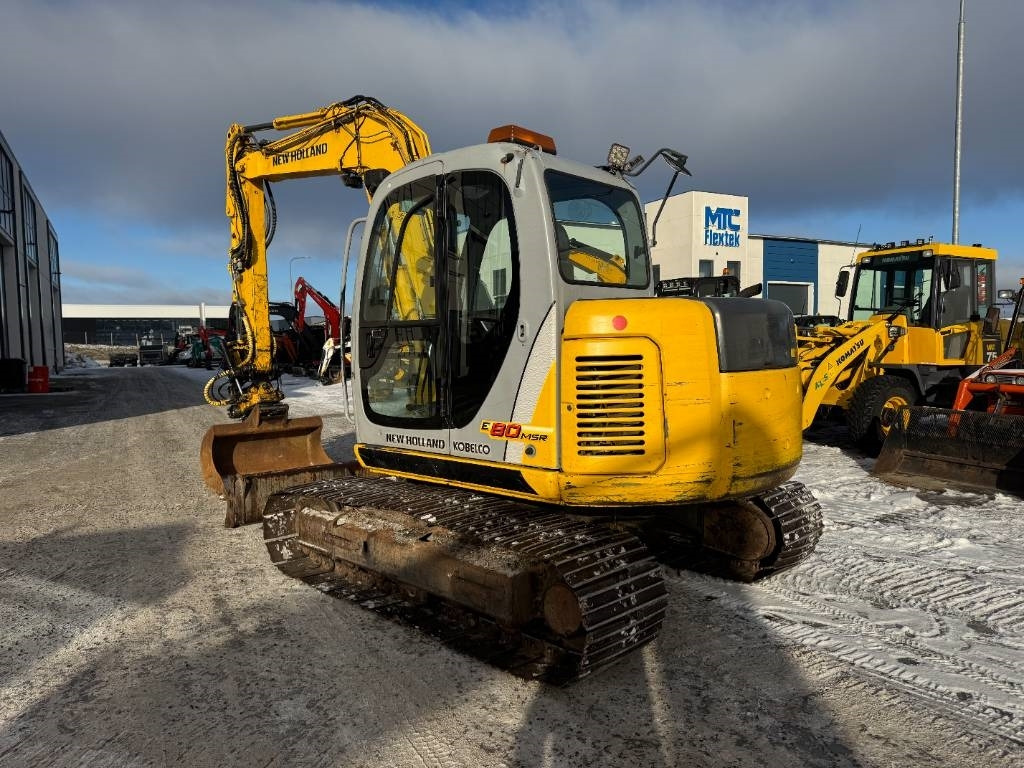 New Holland MYYTY! SOLD! E80MSR PYÖRITTÄJÄLLÄ - Міні-екскаватор: фото 3 New Holland MYYTY! SOLD! E80MSR PYÖRITTÄJÄLLÄ - Міні-екскаватор: фото 3