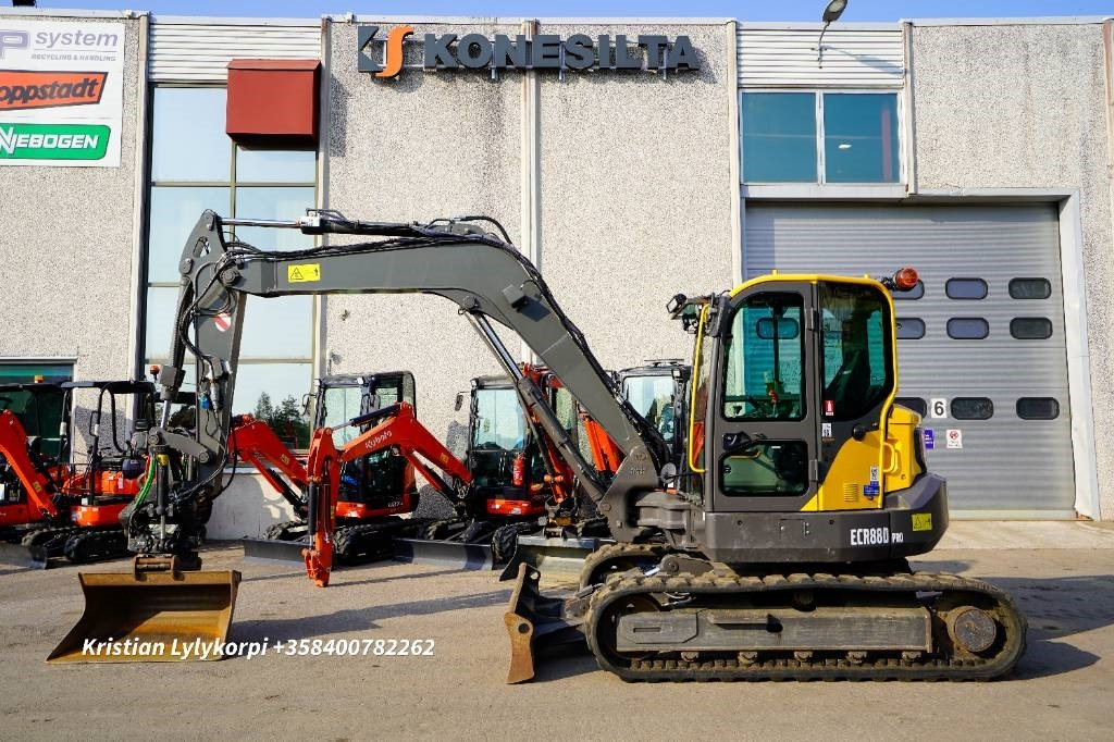 Volvo ECR88D PRO PIENET TUNNIT - Міні-екскаватор: фото 1 Volvo ECR88D PRO PIENET TUNNIT - Міні-екскаватор: фото 1