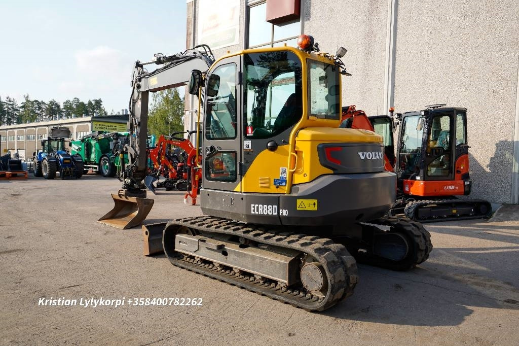 Volvo ECR88D PRO PIENET TUNNIT - Міні-екскаватор: фото 2 Volvo ECR88D PRO PIENET TUNNIT - Міні-екскаватор: фото 2