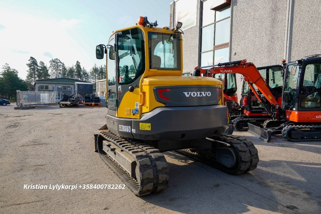 Volvo ECR88D PRO PIENET TUNNIT - Міні-екскаватор: фото 4 Volvo ECR88D PRO PIENET TUNNIT - Міні-екскаватор: фото 4