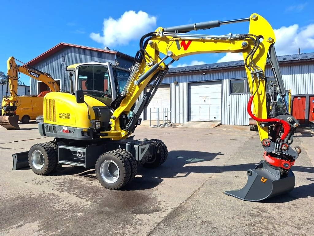 Колісний екскаватор Wacker EW65 PYÖRITTÄJÄLLÄ: фото 6