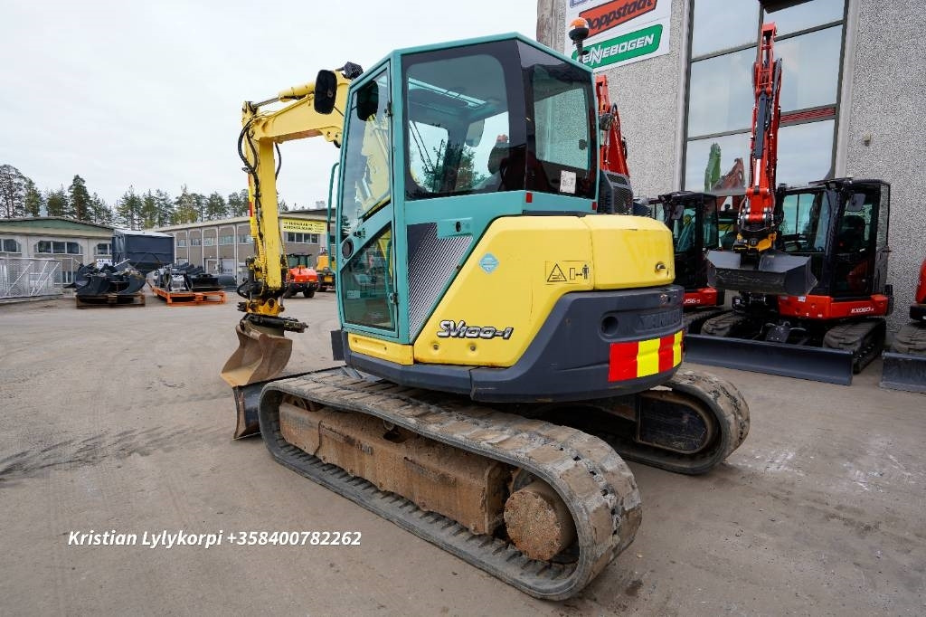 Yanmar SV 100-1 - Міні-екскаватор: фото 2 Yanmar SV 100-1 - Міні-екскаватор: фото 2