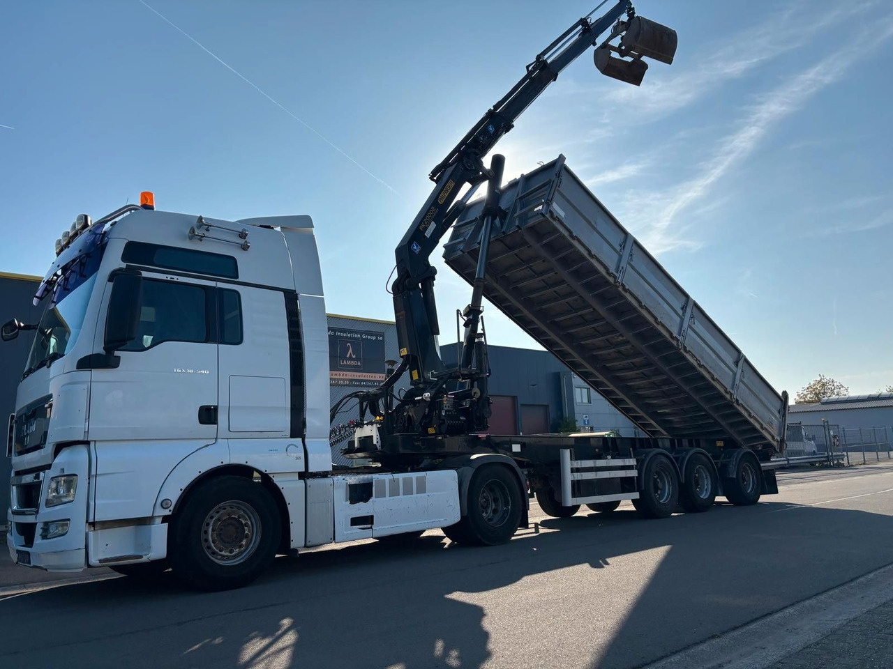 MAN TGX 18.540. Kipper + Kran PK20002. - Вантажівка з маніпулятором: фото 1 MAN TGX 18.540. Kipper + Kran PK20002. - Вантажівка з маніпулятором: фото 1