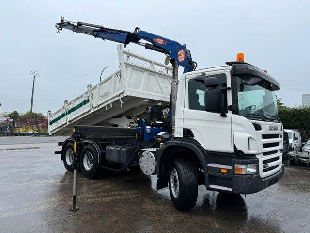 Scania PRT 380. 6x4. Kipper + Kran PM 16 Funk. Klima. - Самоскид вантажівка, Вантажівка з маніпулятором: фото 3 Scania PRT 380. 6x4. Kipper + Kran PM 16 Funk. Klima. - Самоскид вантажівка, Вантажівка з маніпулятором: фото 3