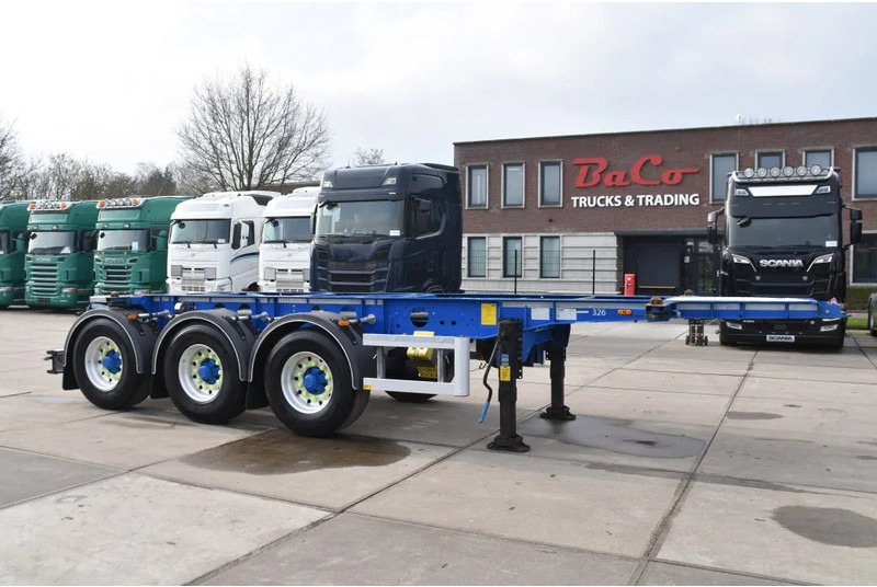 LAG O-3-CC - 20FT SWAP - ADR FL - ALCOA - BPW AXLES - DISC BRAKES - EMPTY WEIGHT 3080 KG!! - Контейнеровоз/ Змінний кузов напівпричіп: фото 1 LAG O-3-CC - 20FT SWAP - ADR FL - ALCOA - BPW AXLES - DISC BRAKES - EMPTY WEIGHT 3080 KG!! - Контейнеровоз/ Змінний кузов напівпричіп: фото 1