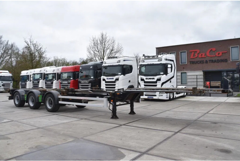 Renders ROC 16.27 CC - X STEERING - BPW AXLES - DISC BRAKES - - Контейнеровоз/ Змінний кузов напівпричіп: фото 1 Renders ROC 16.27 CC - X STEERING - BPW AXLES - DISC BRAKES - - Контейнеровоз/ Змінний кузов напівпричіп: фото 1