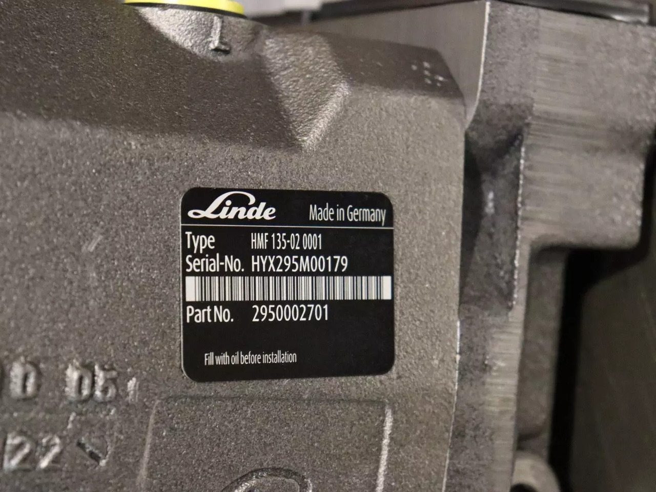 LINDE HMF 135-02 - Гідравлічний мотор в категорії Будівельна техніка: фото 4 LINDE HMF 135-02 - Гідравлічний мотор в категорії Будівельна техніка: фото 4