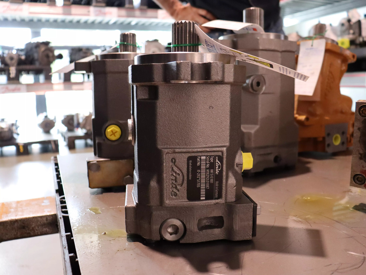 LINDE HMF 55-02 - Гідравлічний мотор в категорії Будівельна техніка: фото 1 LINDE HMF 55-02 - Гідравлічний мотор в категорії Будівельна техніка: фото 1