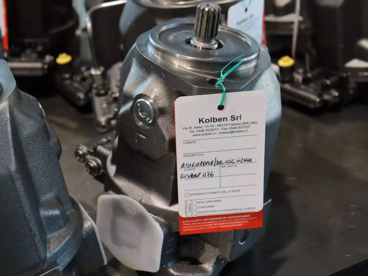 REXROTH A10VO28DFLR/31L-VSC62K01 - Гідронасос в категорії Будівельна техніка: фото 1 REXROTH A10VO28DFLR/31L-VSC62K01 - Гідронасос в категорії Будівельна техніка: фото 1