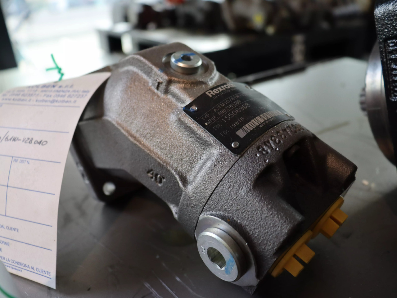 REXROTH A2FM10/61W-VZB040 - Гідравлічний мотор в категорії Будівельна техніка: фото 2 REXROTH A2FM10/61W-VZB040 - Гідравлічний мотор в категорії Будівельна техніка: фото 2