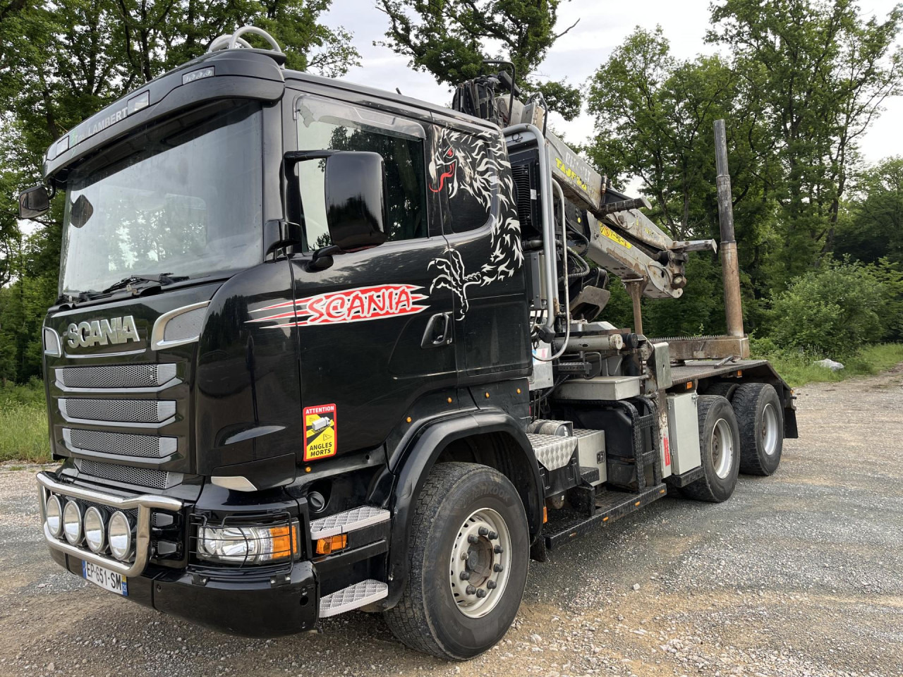 SCANIA R 580 CB6x4EHZ - Вантажівка шасі: фото 1 SCANIA R 580 CB6x4EHZ - Вантажівка шасі: фото 1