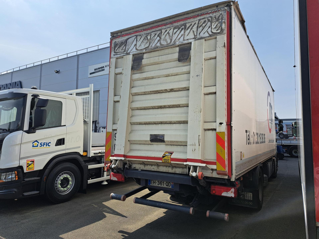 Вантажівка шасі SCANIA SCANIA PORT FOURG HAYON 4 tonnes: фото 6