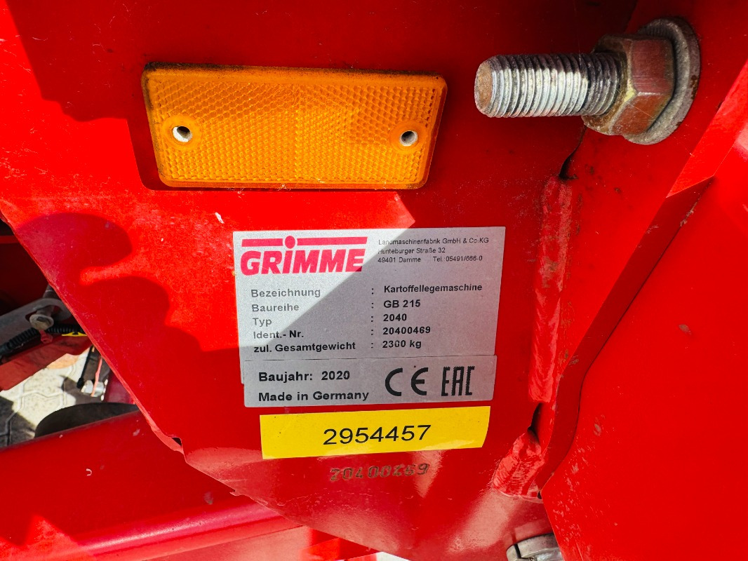 GRIMME GB-215 - Комбайн: фото 2 GRIMME GB-215 - Комбайн: фото 2