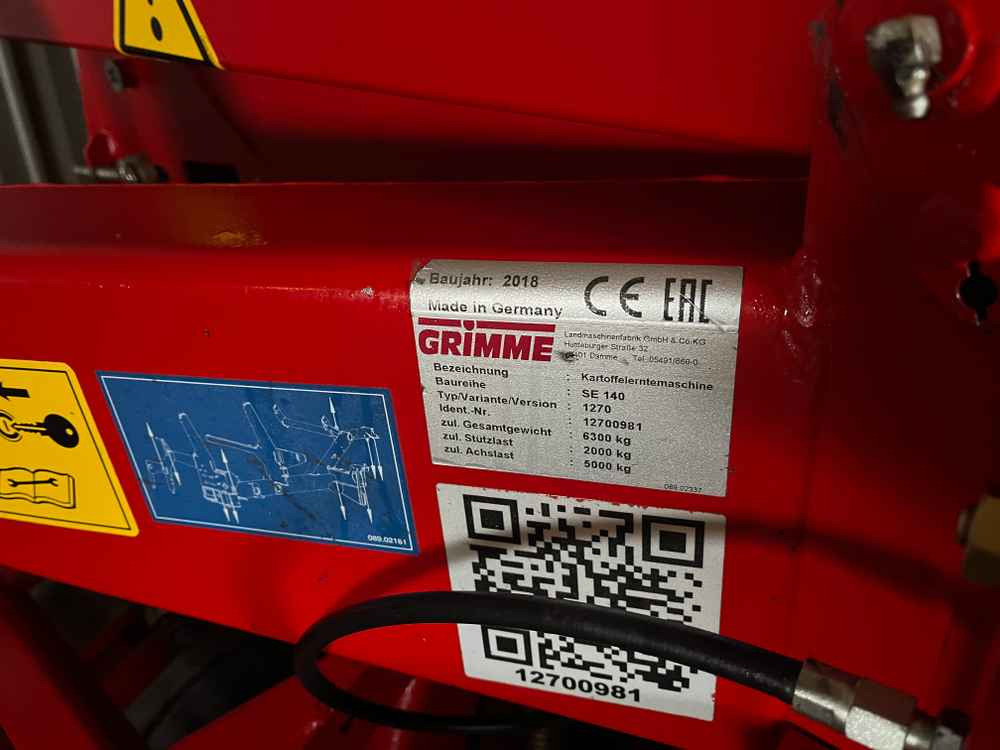 Grimme SE 140-UB - Комбайн: фото 2 Grimme SE 140-UB - Комбайн: фото 2
