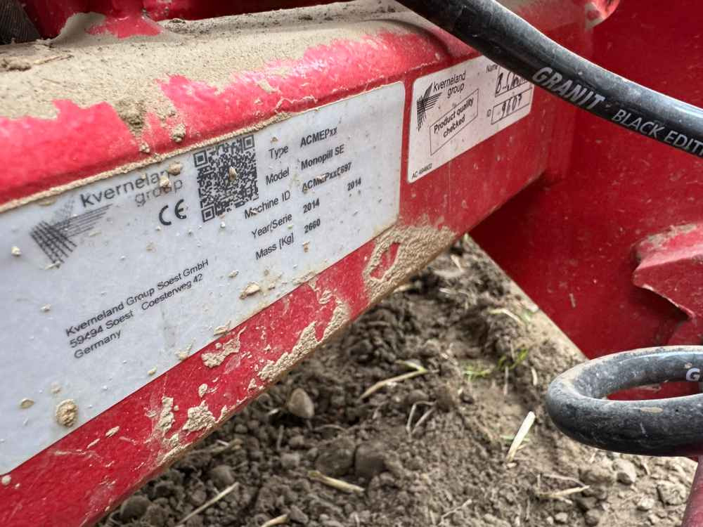 Kverneland MONOPILL 18 rangs - Сівалка: фото 4 Kverneland MONOPILL 18 rangs - Сівалка: фото 4