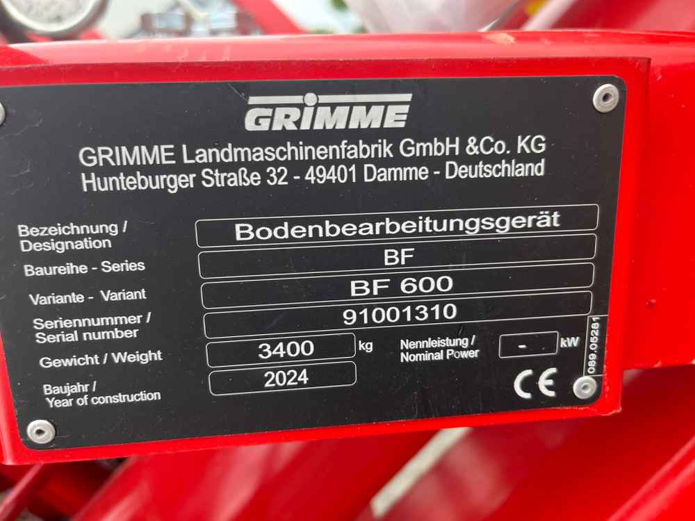 Grimme BF - Навісне обладнання для комбайна: фото 2 Grimme BF - Навісне обладнання для комбайна: фото 2