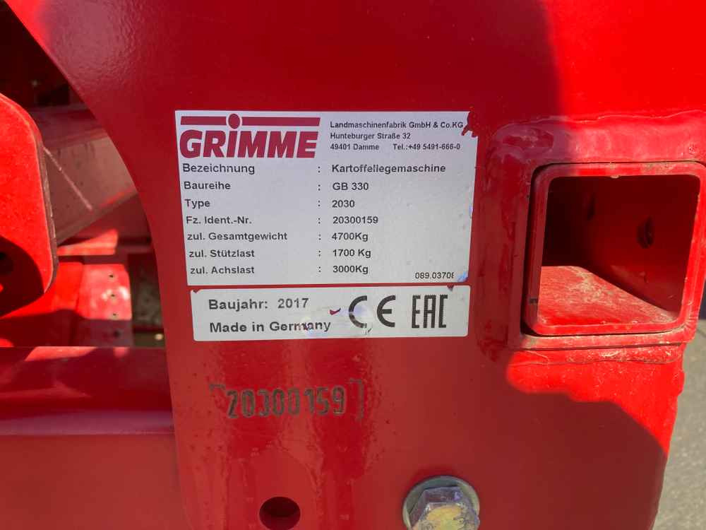 Grimme GB 330 - Комбайн: фото 2 Grimme GB 330 - Комбайн: фото 2
