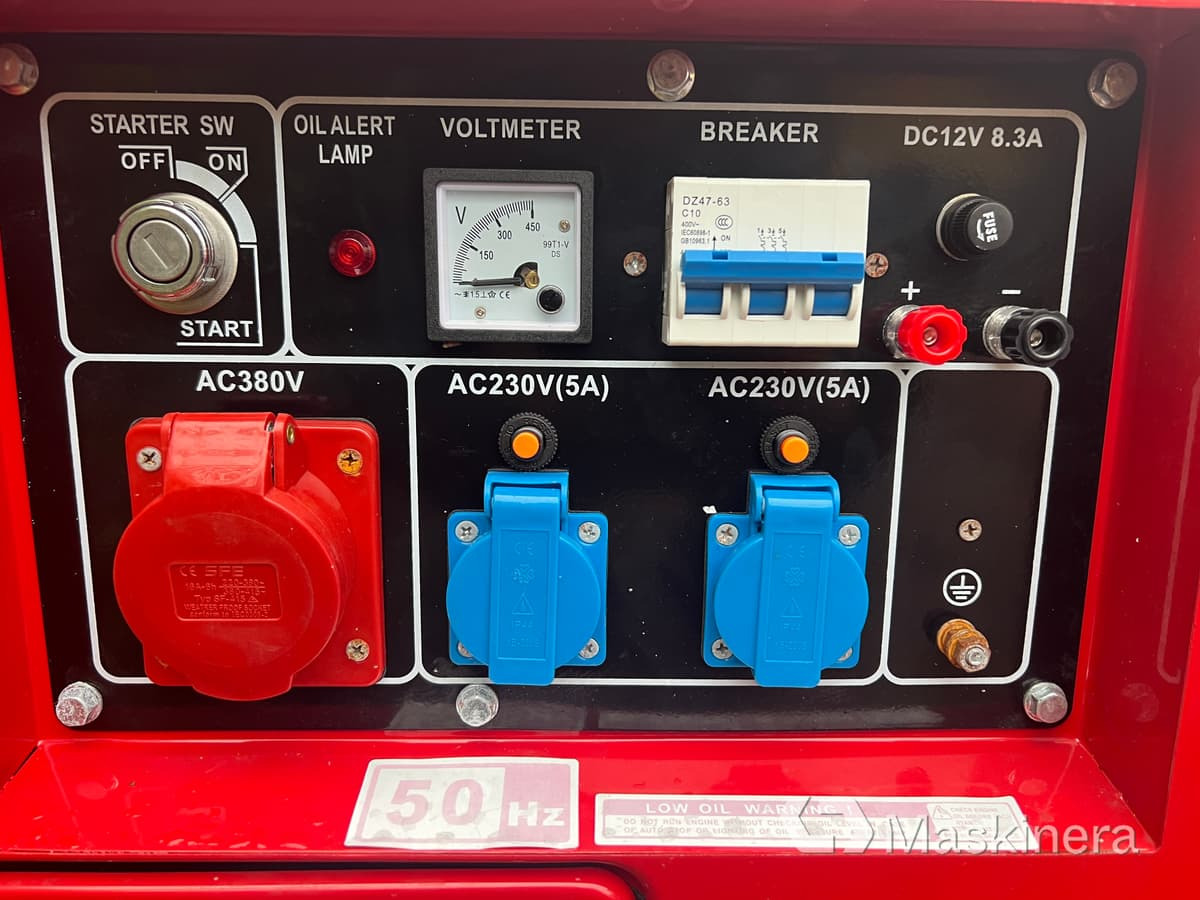 Elverk Erdmann ER10000 - Електричний генератор: фото 5 Elverk Erdmann ER10000 - Електричний генератор: фото 5