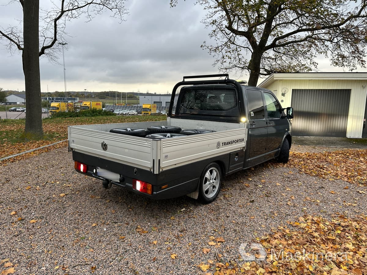 Flakbil Volkswagen Transporter dubbelhytt - Легковий фургон: фото 5 Flakbil Volkswagen Transporter dubbelhytt - Легковий фургон: фото 5
