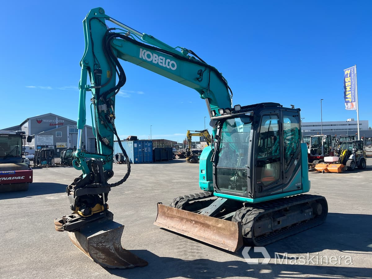 Grävmaskin Kobelco SK75SR-3E - Гусеничний екскаватор: фото 1 Grävmaskin Kobelco SK75SR-3E - Гусеничний екскаватор: фото 1