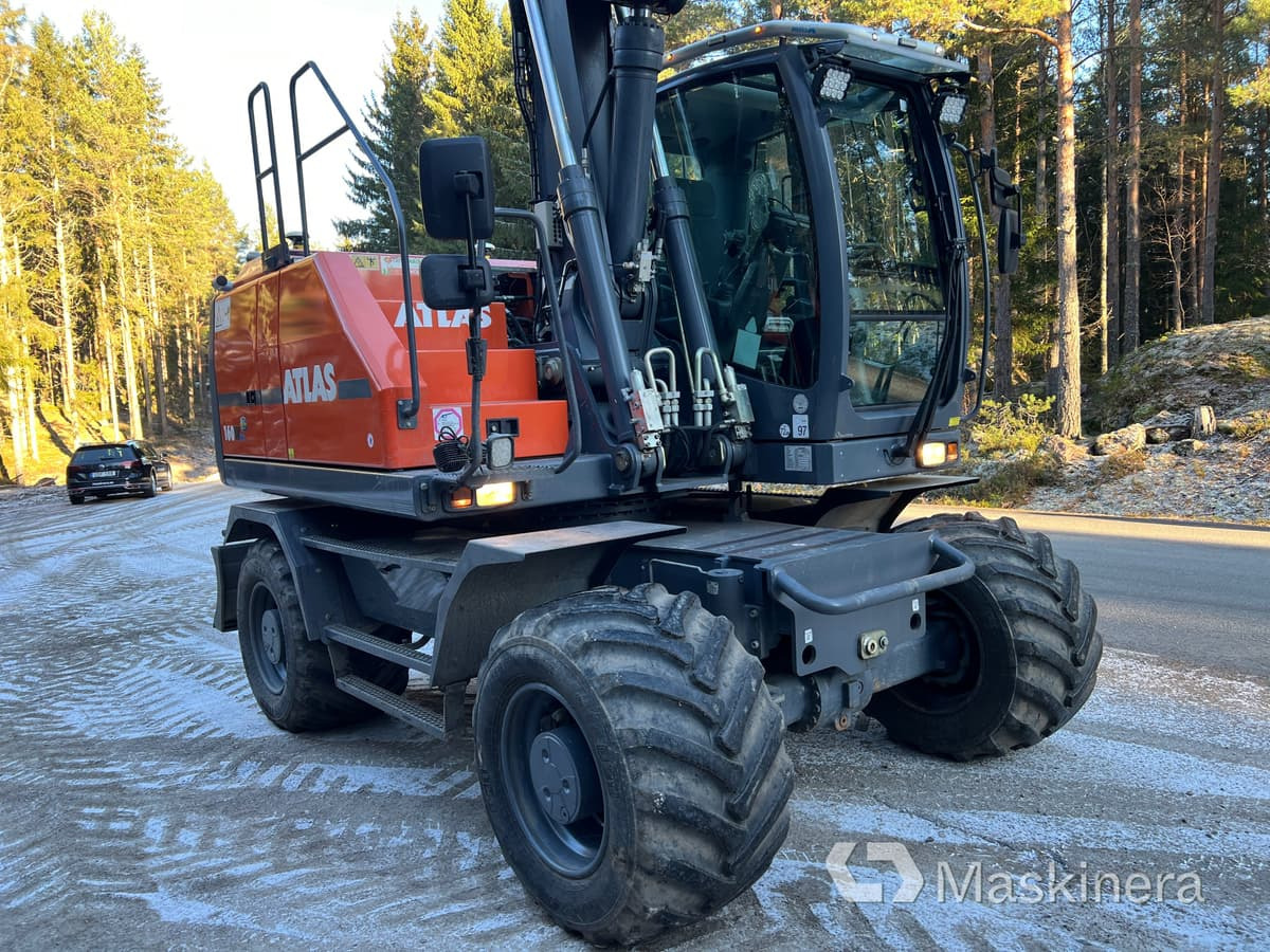 Гусеничний екскаватор Hjulgrävare Atlas 160 W med grävsystem: фото 40
