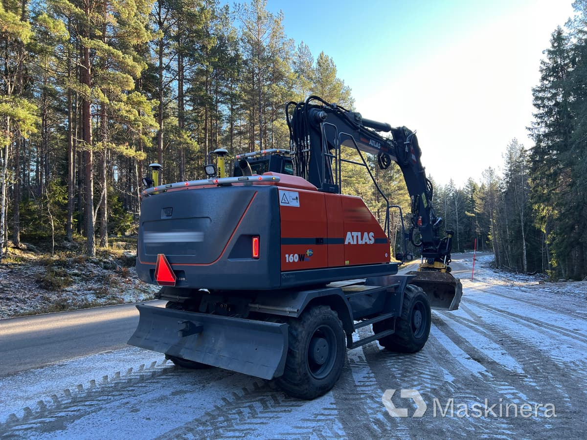 Hjulgrävare Atlas 160 W med grävsystem - Гусеничний екскаватор: фото 5 Hjulgrävare Atlas 160 W med grävsystem - Гусеничний екскаватор: фото 5