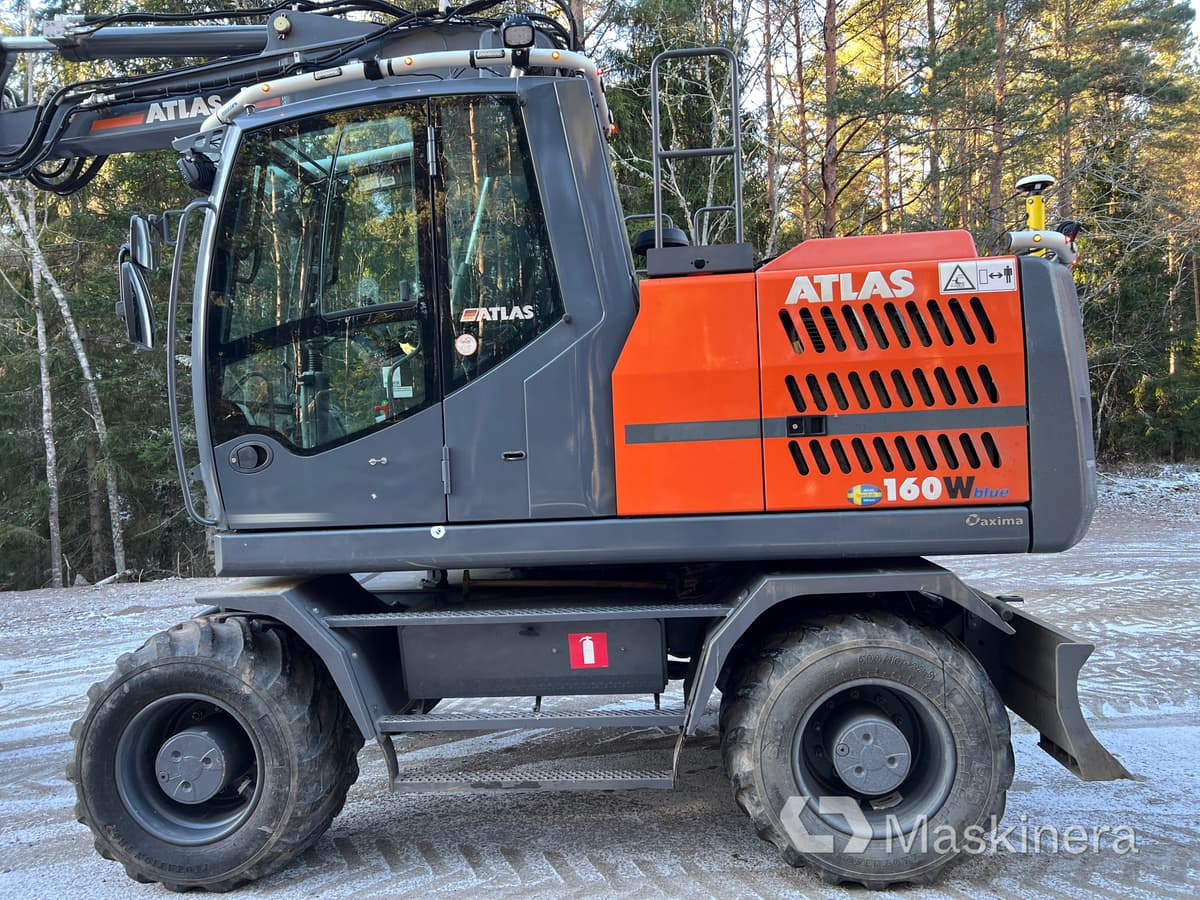 Гусеничний екскаватор Hjulgrävare Atlas 160 W med grävsystem: фото 45